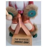 "The Sovereign Genghis Khan" Nutcracker