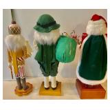 3 Colorful Nutcrackers