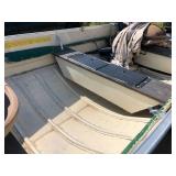 1972 Mirrorcraft 14ft Aluminum Boat with 25hp Johnson - Fishing boat with LOTS of fishing add-ons NO RESERVE