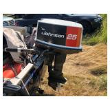 1972 Mirrorcraft 14ft Aluminum Boat with 25hp Johnson - Fishing boat with LOTS of fishing add-ons NO RESERVE