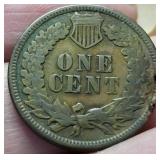 1879 INDIAN HEAD CENT VF DETAILS IN AIRTITE