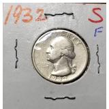 1932-S WASHINGTON QUARTER