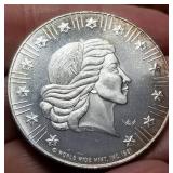 1 TROY OZ. .999 FINE SILVER 1981 WORLDWIDE MINT