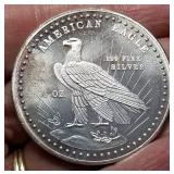 1 TROY OZ. .999 FINE SILVER 1981 WORLDWIDE MINT