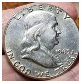1963 FRANKLIN HALF DOLLAR