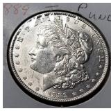 1889 MORGAN SILVER DOLLAR