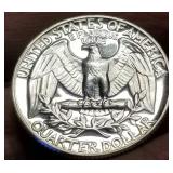 1955 PROOF WASHINGTON QUARTER IN AIRTITE