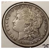 1890-S MORGAN SILVER DOLLAR