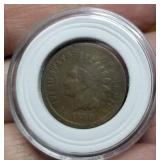 1880 INDIAN HEAD CENT IN AIRTITE