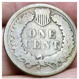 1880 INDIAN HEAD CENT IN AIRTITE