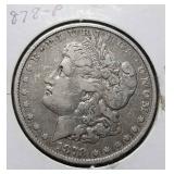 1878 7 TAIL FEATHERS REV OF 78 MORGAN SILVER DOLLAR