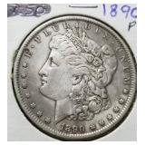 1890 MORGAN SILVER DOLLAR
