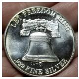 1 TROY OZ. .999 FINE SILVER VINTAGE 