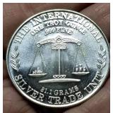 1 TROY OZ. .999 FINE SILVER VINTAGE 