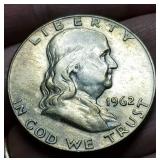 1962-D FRANKLIN HALF DOLLAR