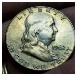 1962-D FRANKLIN HALF DOLLAR