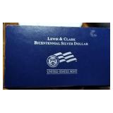 2004 US COMMEMORATIVE SILVER DOLLAR LEWIS & CLARK