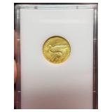 1914-D US $2.50 GOLD INDIAN BU-UNC IN CASE