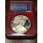 1987-S PROOF AMERICAN SILVER EAGLE PF69 ULT CAMEO NGC RED HOLDER