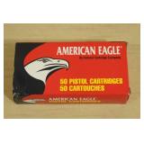 50 Federal American Eagle .45 GAP 185 Gr TMJ Ammo