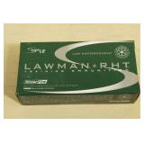 50 Speer LE Lawman RHT .40 S&W 125 Gr Frangible CF Ammo