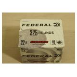325 Federal Automatch .22 LR 40 Gr Ammo
