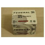325 Federal Automatch .22 LR 40 Gr Ammo