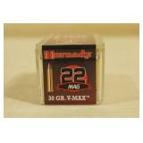 50 Hornady .22 Mag 30 Gr V-Max Ammo