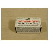 50 Winchester Wildcat 22 .22 LR High Velocity Ammo