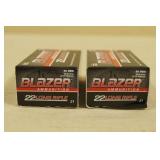 100 CCI Blazer .22 LR 40 Gr Ammo