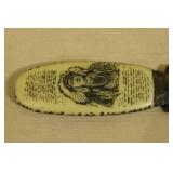 Chief Joseph Arrowhead Style Dagger with Wall or Table Display