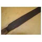 Antique Machete with Primitive Wood Handle