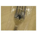 Unused Hanford Forge Stainless Flatware - Wood Flower