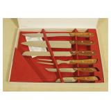Chefmaster Wood Handle Cutlery Set