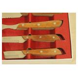Chefmaster Wood Handle Cutlery Set