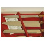 Chefmaster Wood Handle Cutlery Set