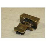 43 Brass Tone Double Demountable Cabinet Hinges