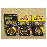 3 Stanley Fatmax Tape Measures - 25