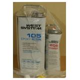 West System 105 Epoxy Resin and 206 Hardener