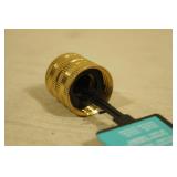 10 Gilmour 3/4" Brass Double Swivel Hose Connectors