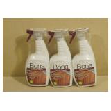 3 Bottles of Bona Cabinet Cleaner - 36 Fl Oz