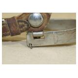 3 Spurs - One with Leather Strap and Chain
