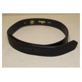 Boston Black Leather Belt - 36"