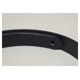 Boston Black Leather Belt - 36"