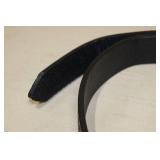 Boston Black Leather Belt - 36"