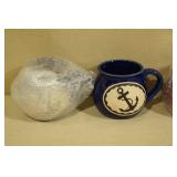 8 Coffee Mugs - Stoneware, Camping, Outdoors