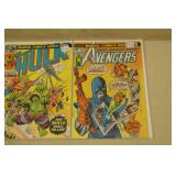Marvel Avengers Comic Books - Captain America, Hulk, Falcon
