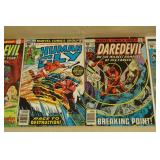 Marvel Comic Books - Defenders, Daredevil, Human Fly