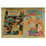 DC Comic Books - H for Hero, Tarzan, Hawkman, Justice League