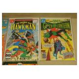 DC Comic Books - H for Hero, Tarzan, Hawkman, Justice League
